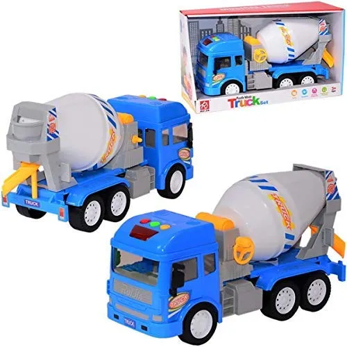 CEMENT TRUCK W/LIGHT/MUSIC/BATTERY