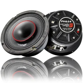 Cerwin Vega 6.5" Full Range Co-Ax Horn Speakers 4 Ohm 300 Watts Max PH654 Pair