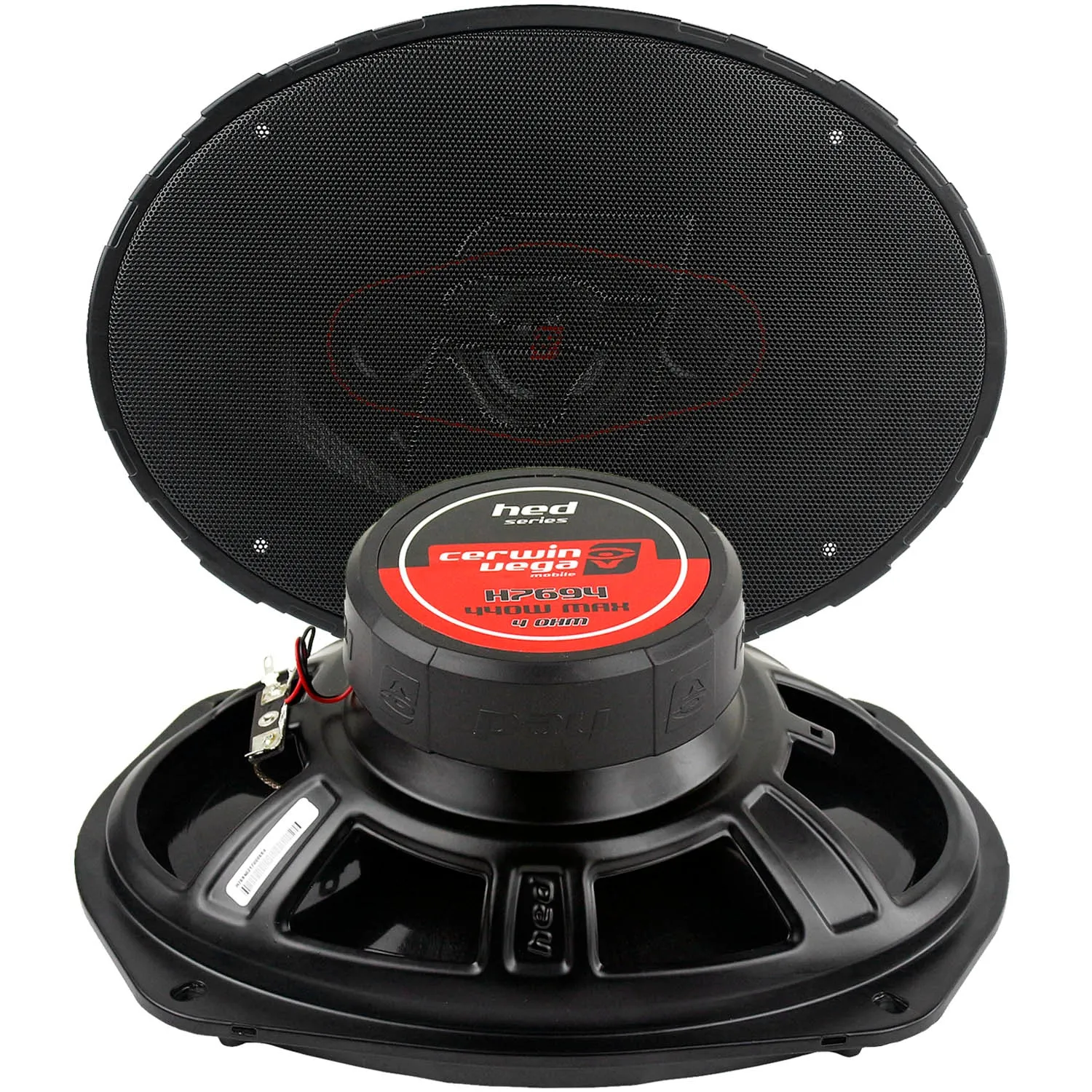 Cerwin Vega 6x9" 4 Way Coaxial Speaker System 440 Watts Max Hed Series H7694