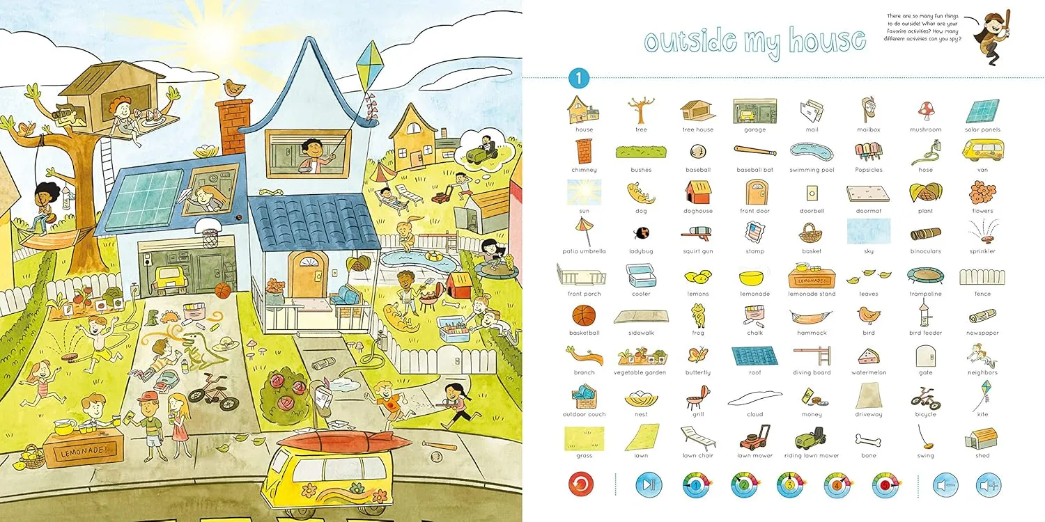 Children's Talking Dictionary - Around The House