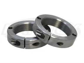 CNC 2" Spindle Snout Nuts Left Side