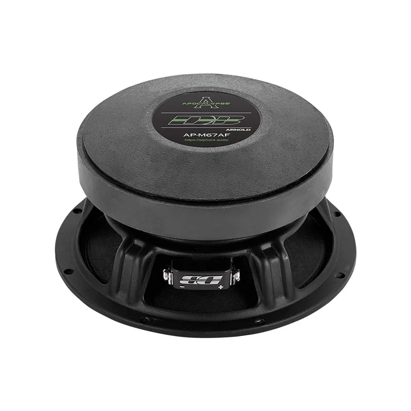 Deaf Bonce Apocalypse AP-M67AN 6.5" 300W RMS Arnold Neo Midrange Speakers (Pair)