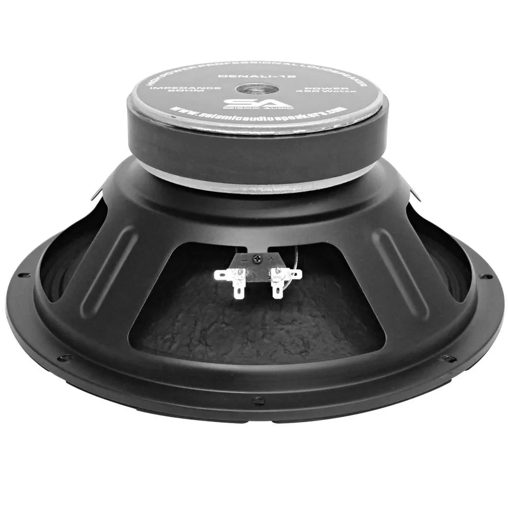 Denali 12"" Loudspeakers - Steel Frame Drivers for PA Speakers (Pair)