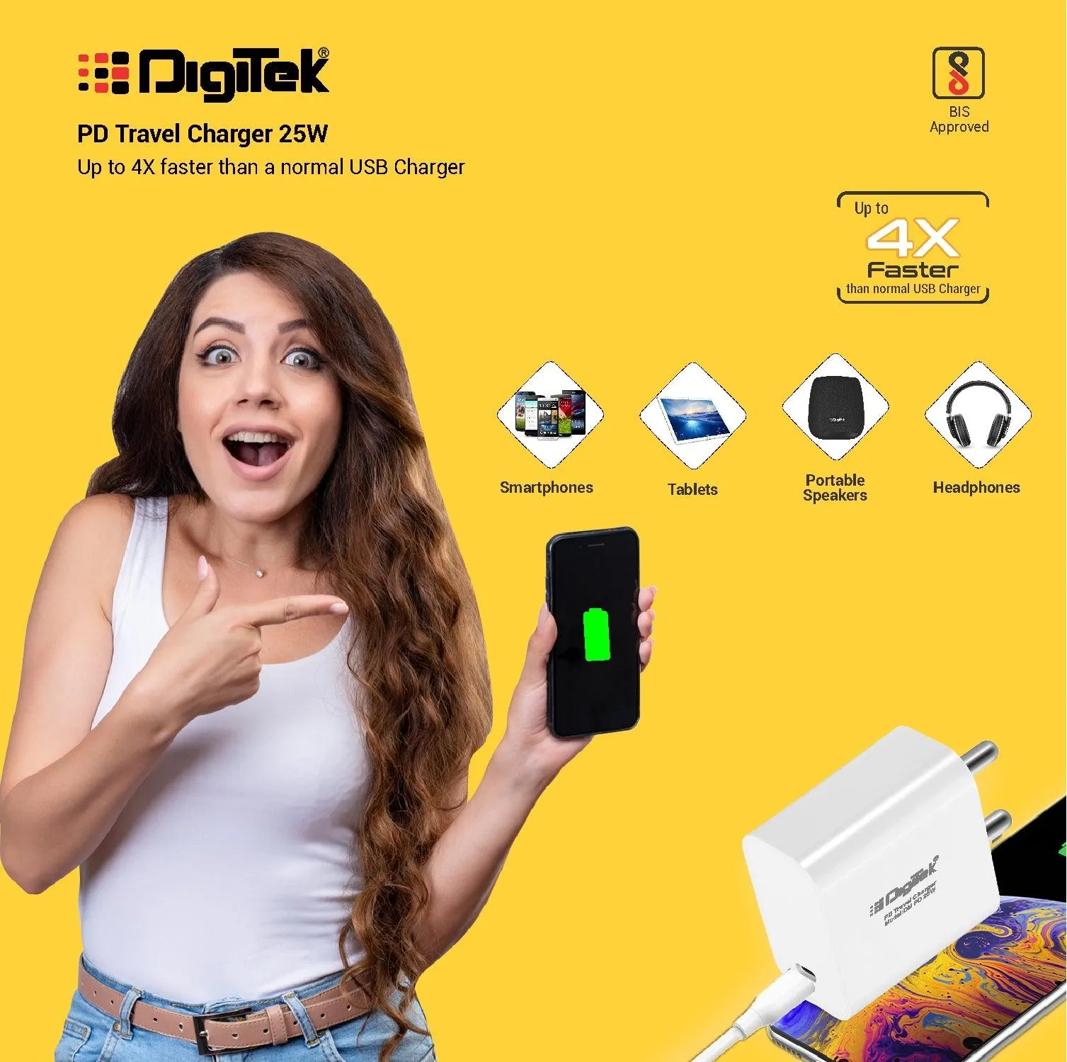 Digitek PD Travel Charger 25W (DMPD 25W)