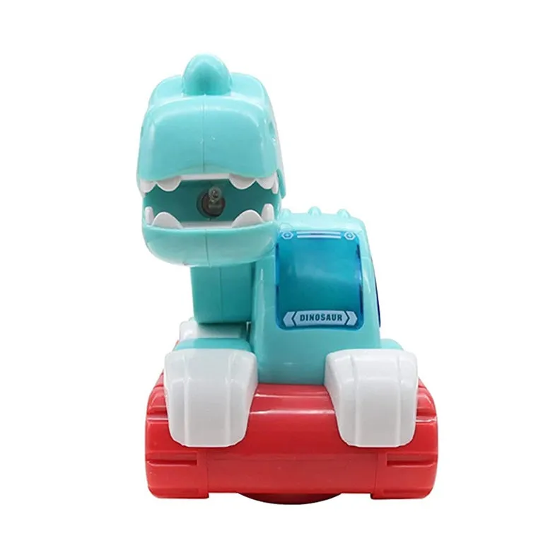 Dinosaur Excavator Battery Toy with Music & Lights, 3 Years - Green