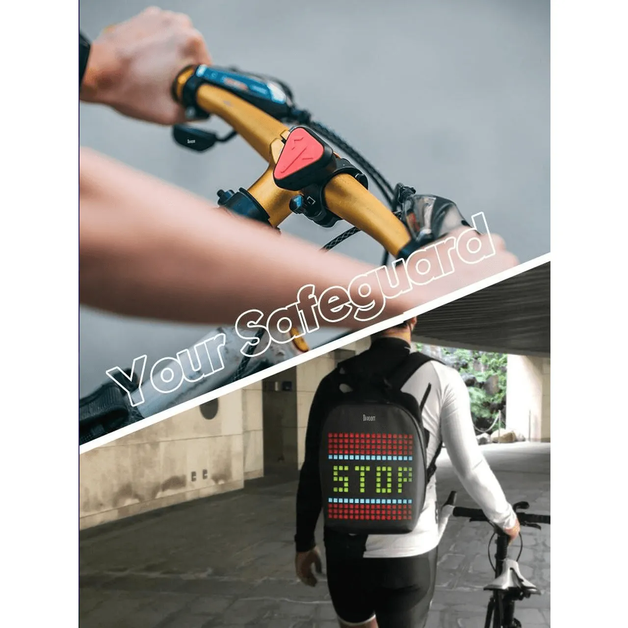 Divoom Pixoo Pixel Display Panel Backpack Bag