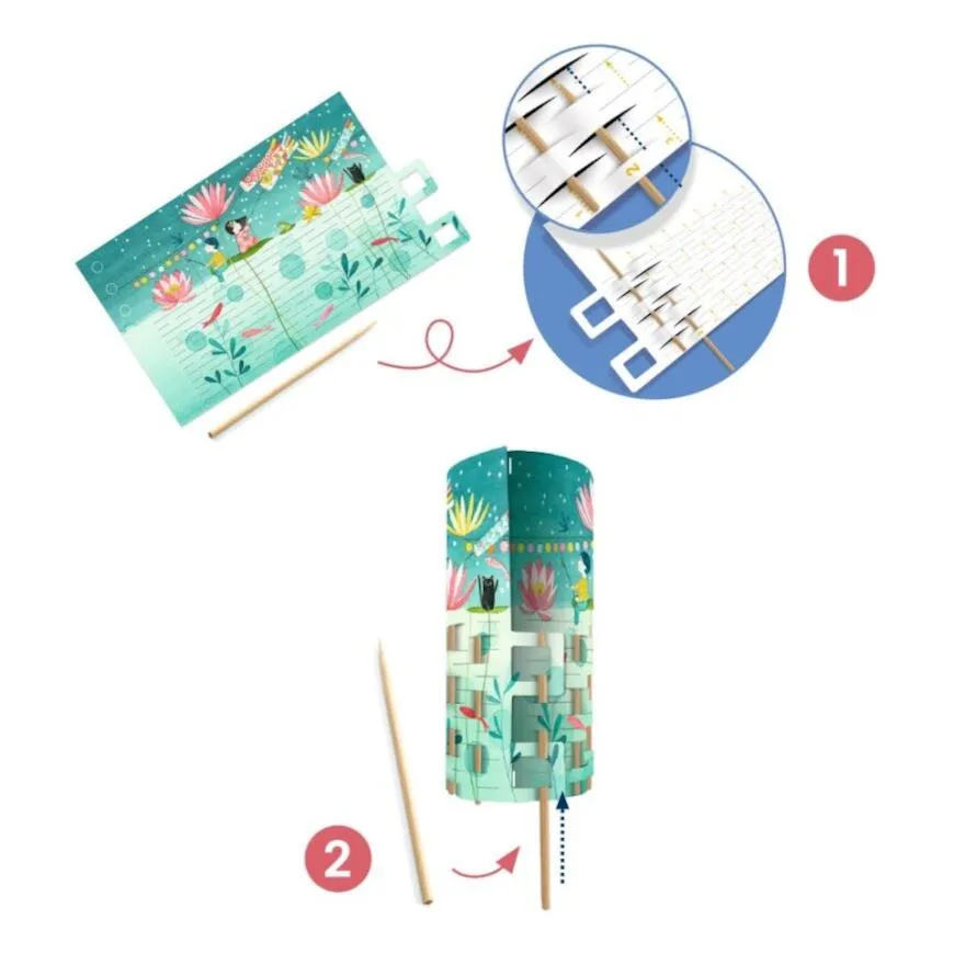 Djeco DIY Lantern Kit - Fireflies Dance
