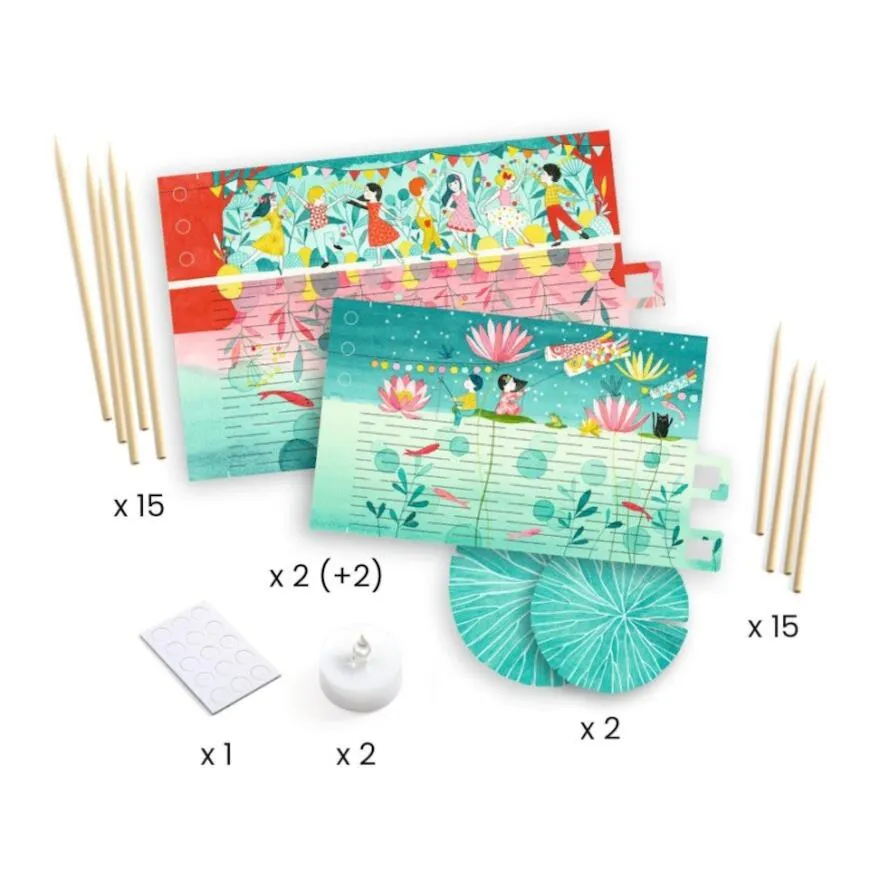 Djeco DIY Lantern Kit - Fireflies Dance