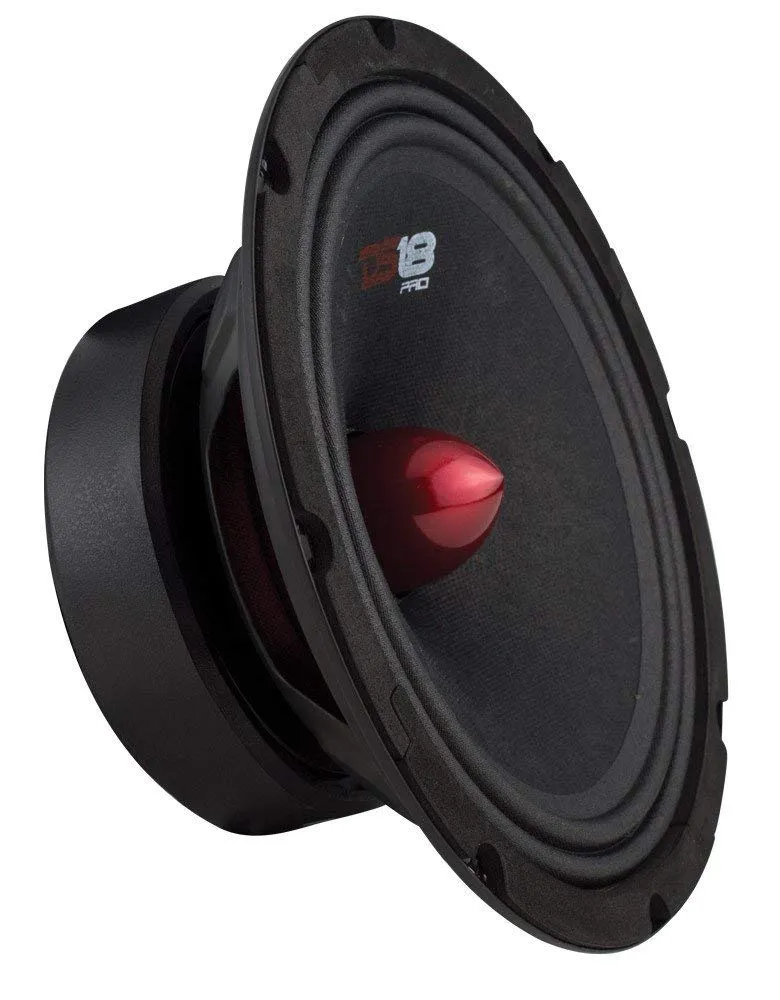 DS18 PRO-GM8B 8" Inch Mid Range Loudspeaker 580W Watts Max Power 8 Ohm Midbass
