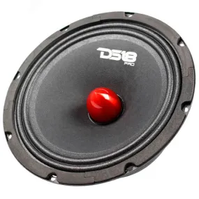 DS18 PRO-GM8B 8" Inch Mid Range Loudspeaker 580W Watts Max Power 8 Ohm Midbass