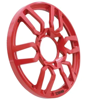 DS18 PRO Universal 8 Inch Plastic Speaker Grill Cover Red Set of 2