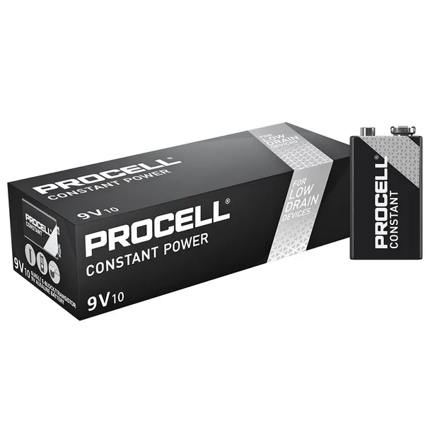 Duracell Industrial Procell - PP3 Batteries - 10 Pack