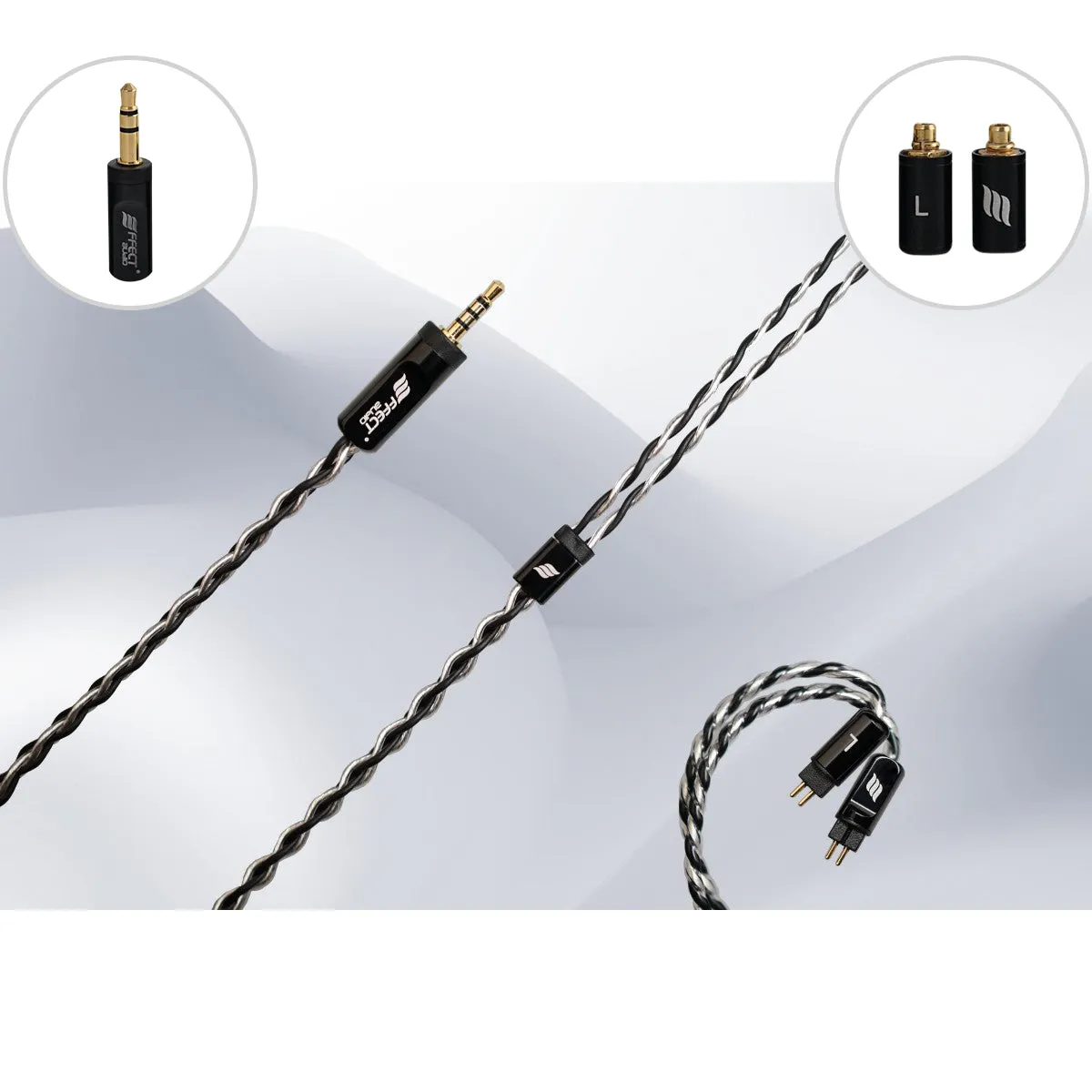Effect Audio Grandioso Black In-Ear Headphone Cable