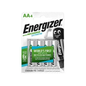 Energizer Extreme AA Batteries - Rechargeable - 4 Pack