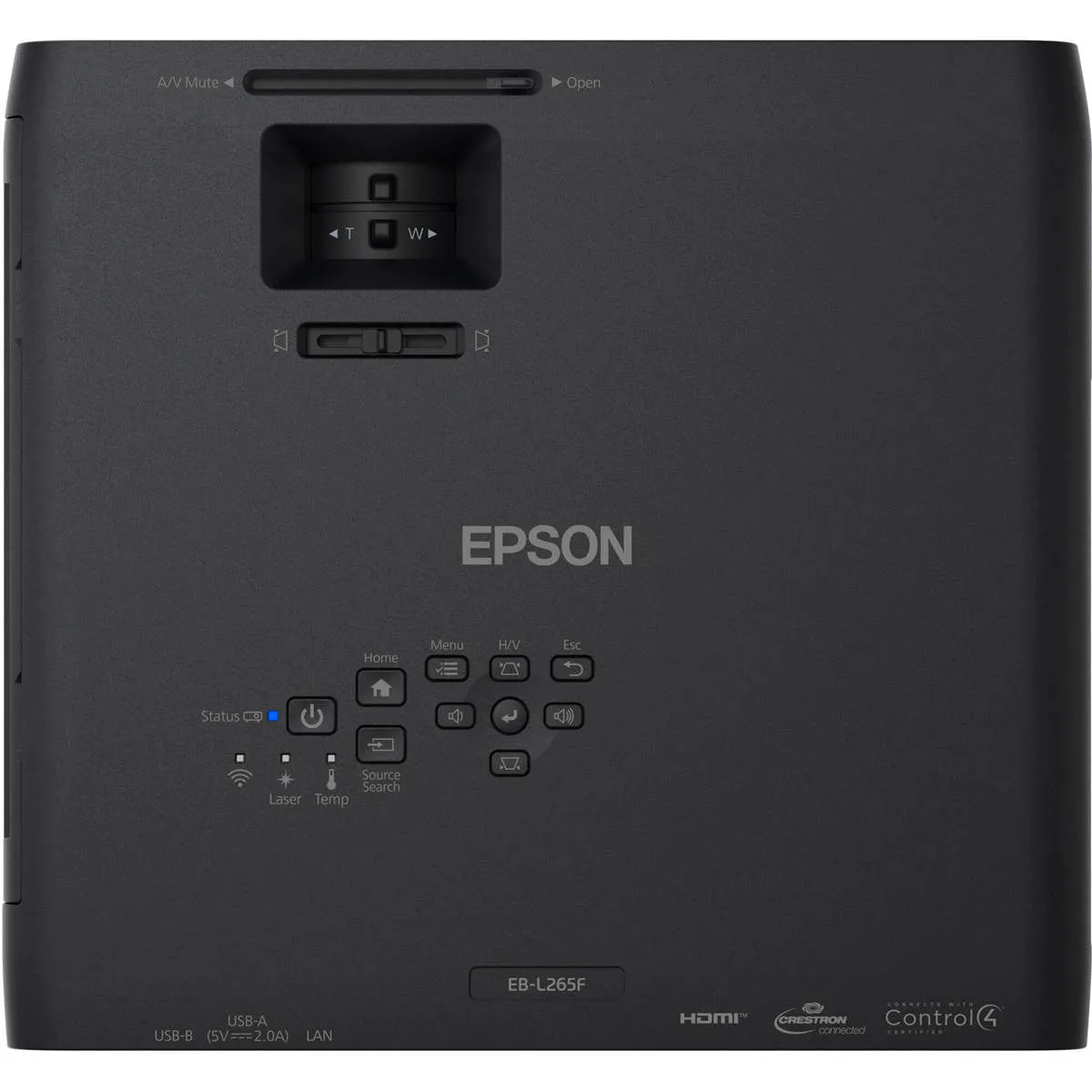 Epson 150" Class FHD (1080p) LCD Projector (V11HA72120)