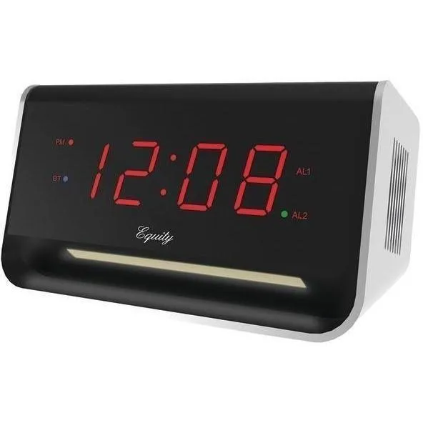 EQUITY BY LA CROSSE 75910 Bluetooth Speaker & Alarm Clock