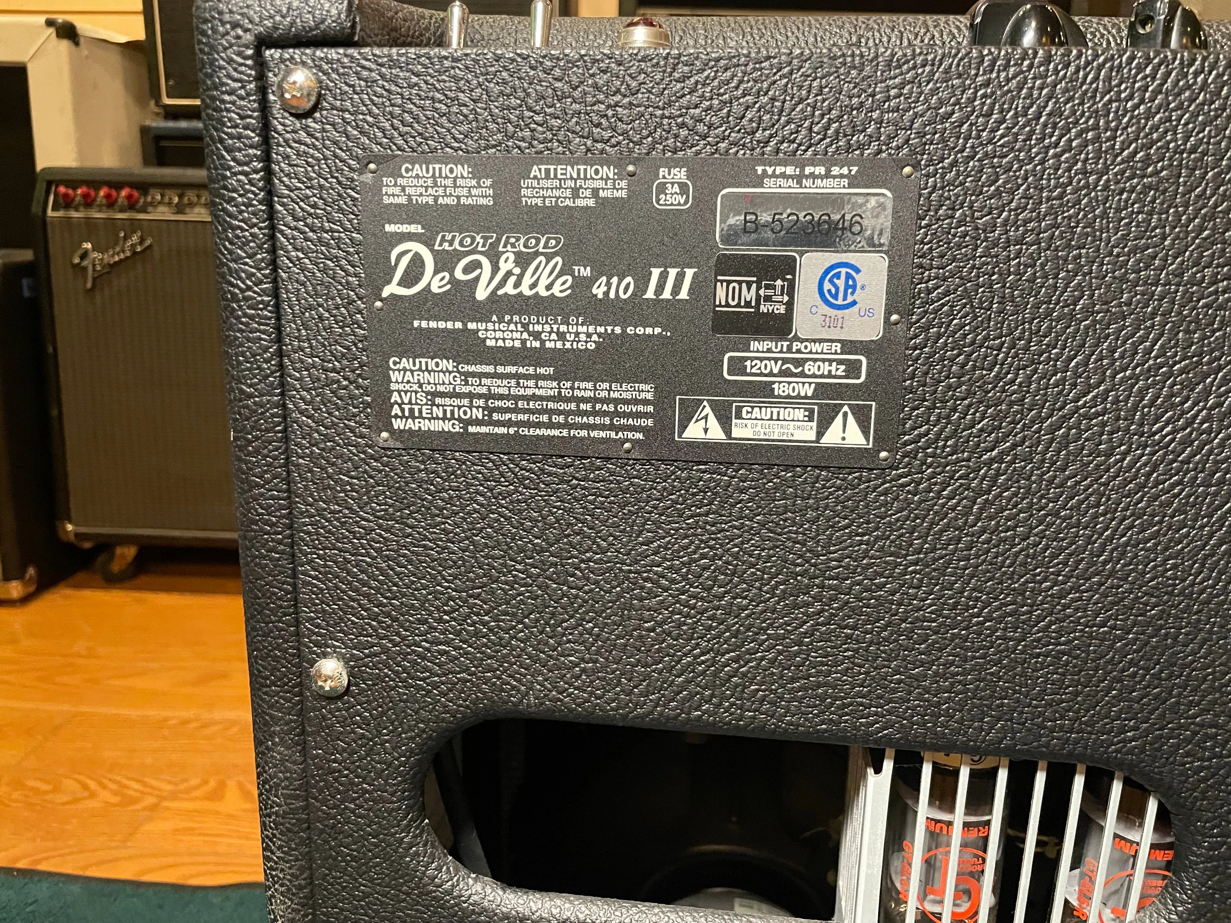 Fender Hot Rod Deville III 4x10 Used