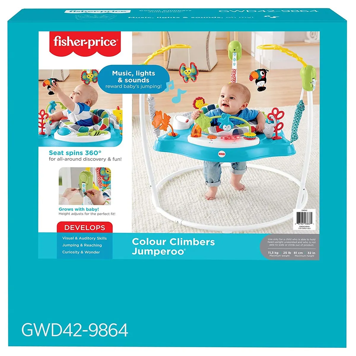 Fisher-Price Colour Climbers Jumperoo