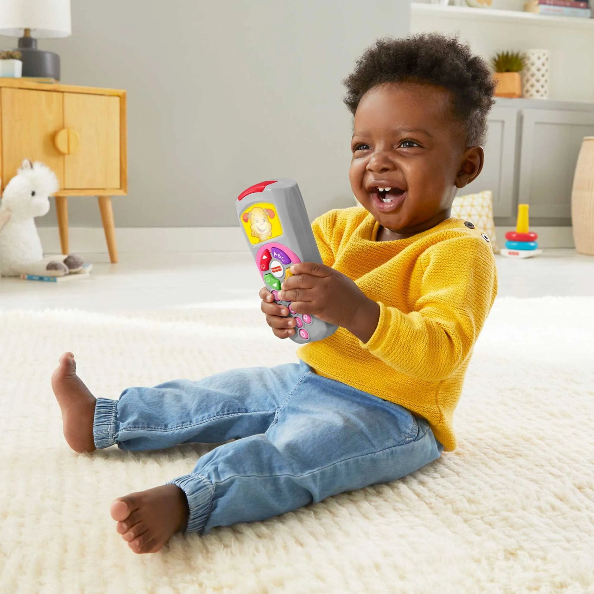 Fisher-Price Laugh & Learn Puppy's Remote Pink