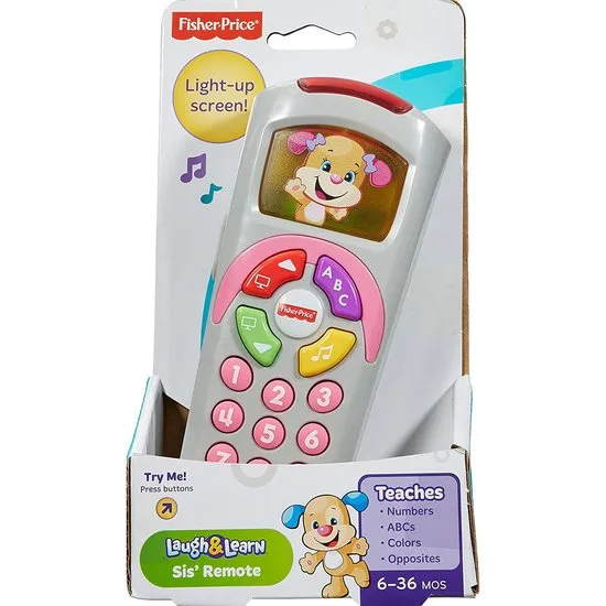 Fisher-Price Laugh & Learn Puppy's Remote Pink
