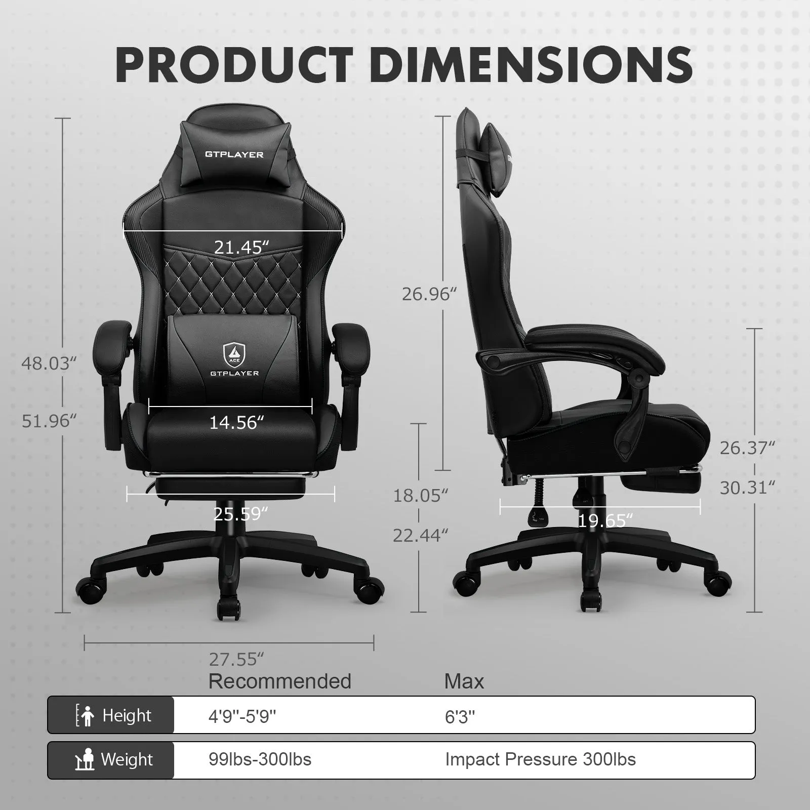 Footrest Series  GTP100