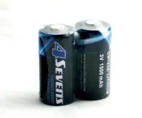 FOURSEVENS Lithium CR2 Batteries - 2 Pack