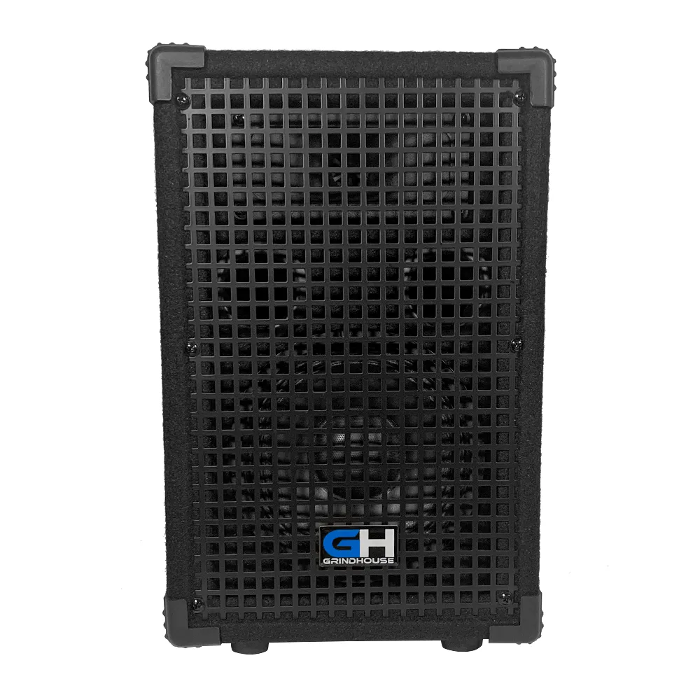 GH6L - Pair of Passive 6 Inch 2-Way PA/DJ Loudspeaker Cabinets - 400 Watt each Full Range PA/DJ Band Live Sound Speaker