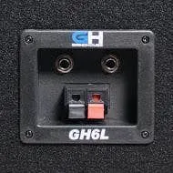 GH6L - Pair of Passive 6 Inch 2-Way PA/DJ Loudspeaker Cabinets - 400 Watt each Full Range PA/DJ Band Live Sound Speaker