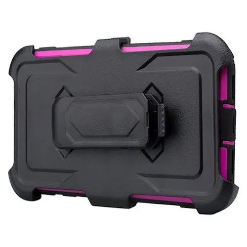 Google Pixel Case, Coverlab Triple Protection 3-in-1 Shockproof Armor Holster Shell Combo Case w/ Built in Screen Protector for Google Pixel - Purple