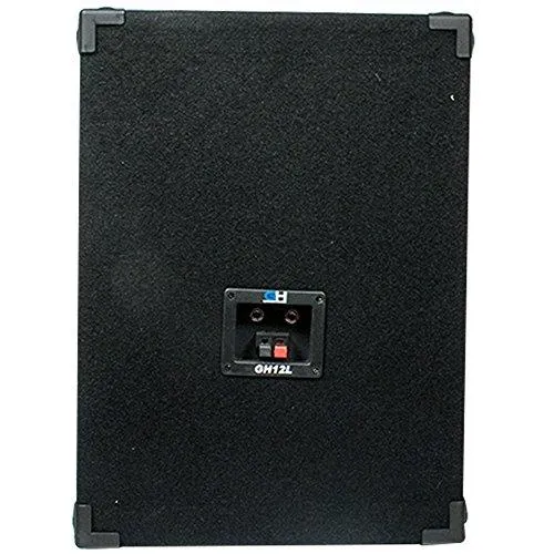 Grindhouse Speakers - GH12L - Passive 12 Inch 2-Way PA/DJ Loudspeaker Cabinet - 700 Watt Full Range PA/DJ Band Live Sound Speaker
