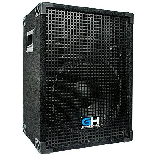 Grindhouse Speakers - GH12L - Passive 12 Inch 2-Way PA/DJ Loudspeaker Cabinet - 700 Watt Full Range PA/DJ Band Live Sound Speaker