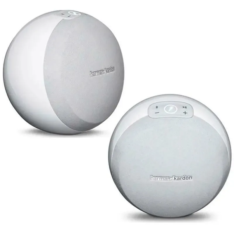 Harman Kardon Omni 10 Wireless Wi-Fi Bluetooth Smart HD Speaker (White)