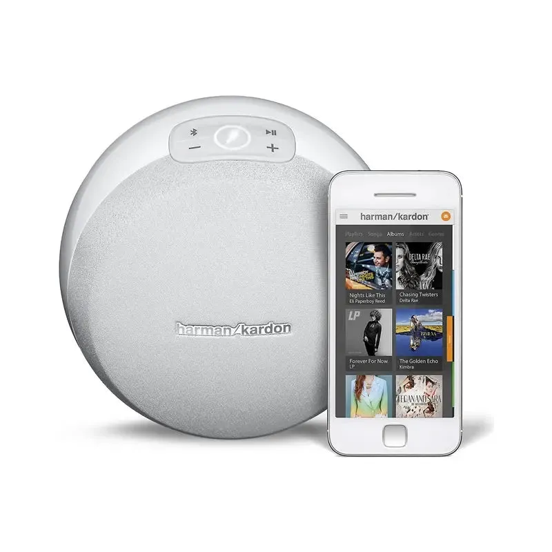 Harman Kardon Omni 10 Wireless Wi-Fi Bluetooth Smart HD Speaker (White)