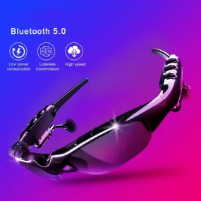 Headphone Sunglasses Polarized Lens MicEarphone Bluetooth 5.0