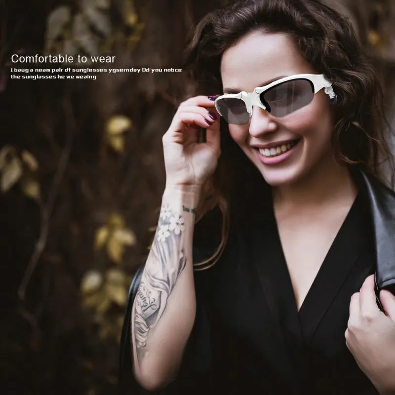 Headphone Sunglasses Polarized Lens MicEarphone Bluetooth 5.0