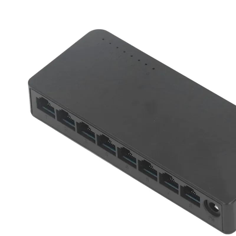 High Data Rate 8-Port Network Ethernet Switch