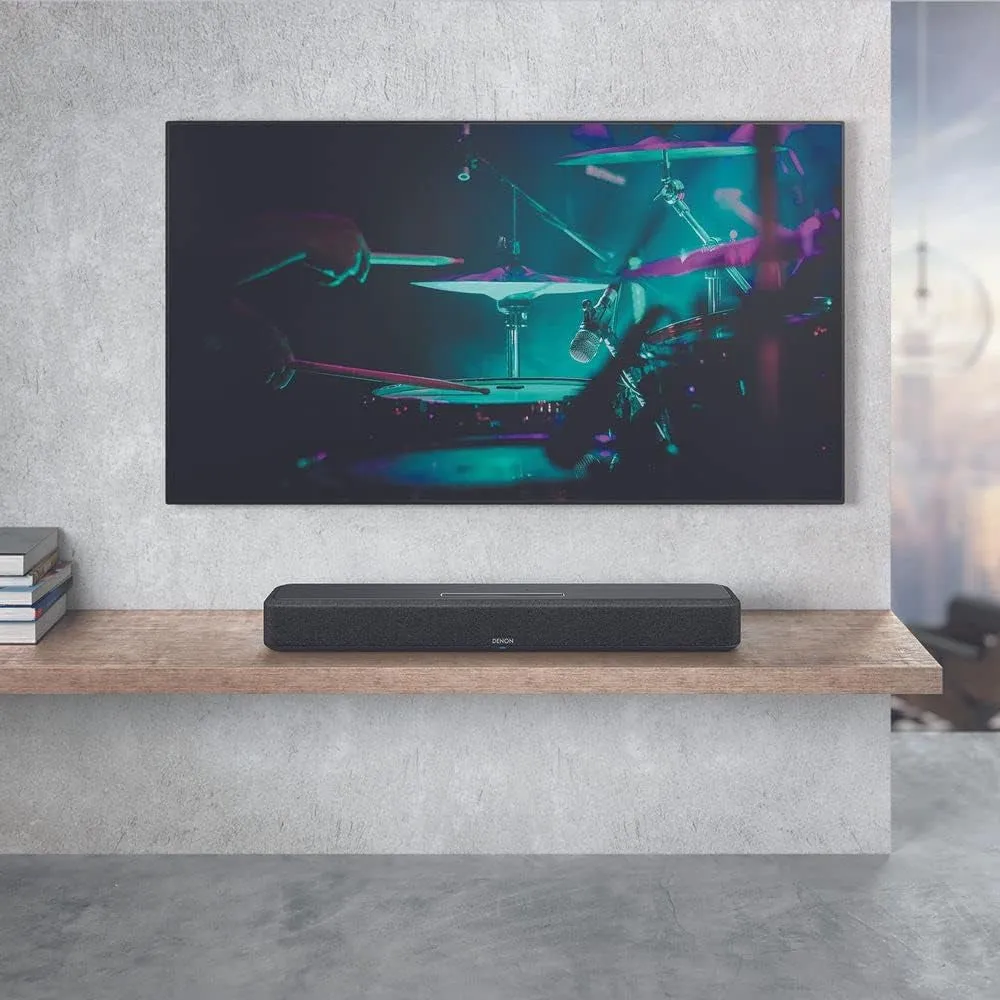 Home 550 Wireless Smart Soundbar for TV with Dolby Atmos 3D Audio, Wi-Fi & Bluetooth, Built-In HEOS, Alexa