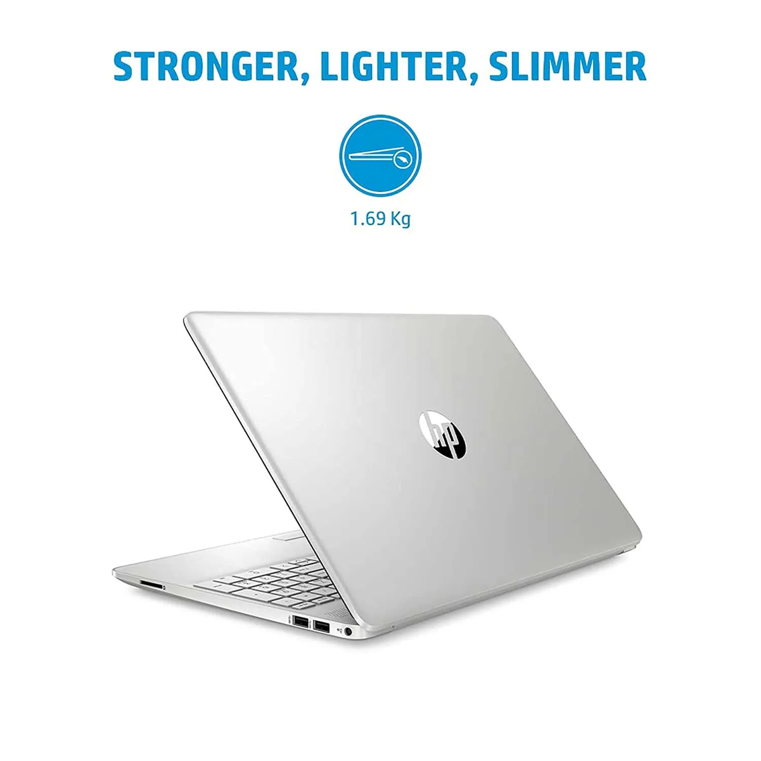 HP 15S-GY0501AU [R3-3250U RYZEN/8GB DDR4/256GB SSD/NO DVD/WIN10 HOME MSO/15.6 INCH/INTEGRATED GRAPHICS/1 YEAR/SILVER]