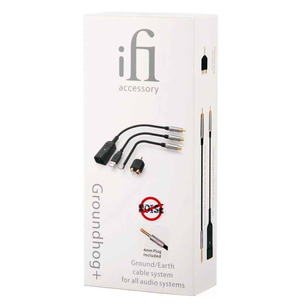 iFi Audio Groundhog  - Ground Loop Isolator Kit for Audio Systems