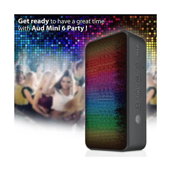 iLuv Audio Mini 6 Party Bluetooth Speaker Black-NWII