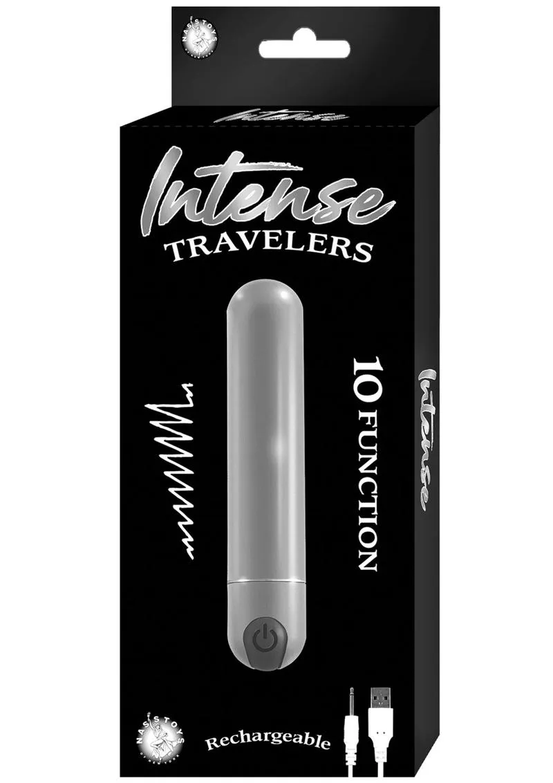 Intense Travelers Aluminum Rechargeable Vibrator