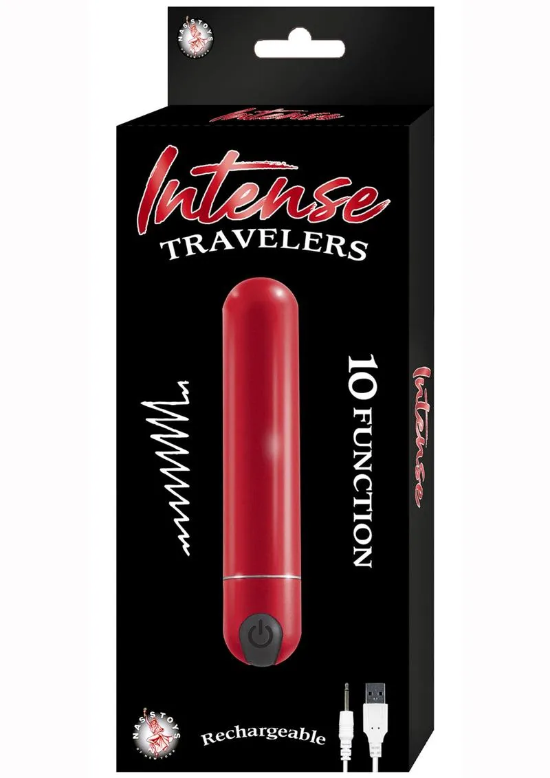 Intense Travelers Aluminum Rechargeable Vibrator