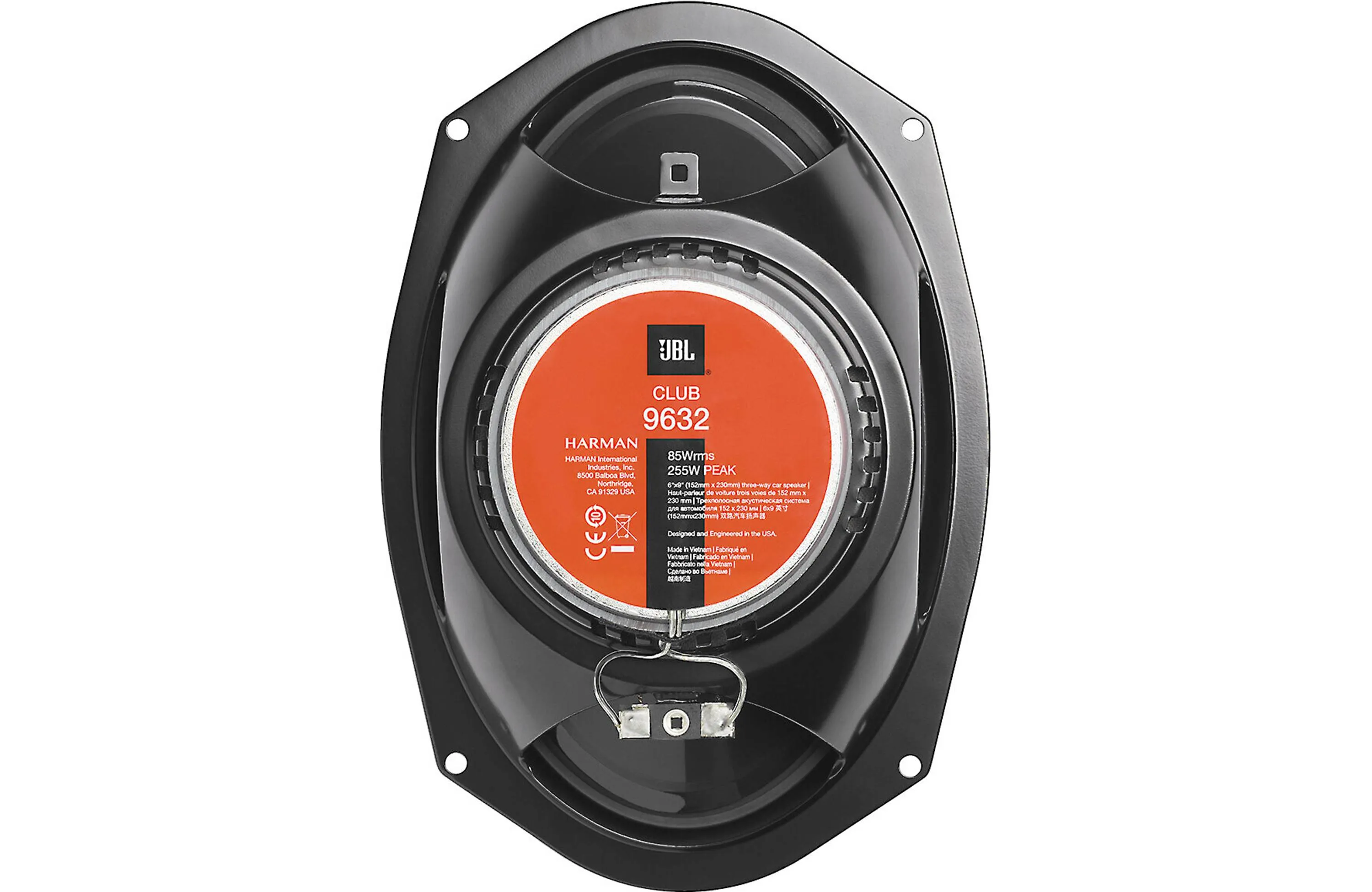 JBL Club 9632 Club Series 6"x9" 3-Way Car Speakers (Pair)