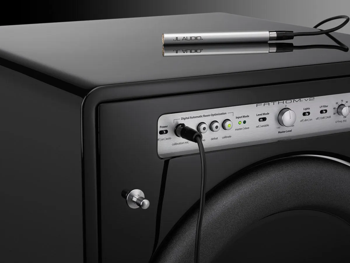 JL Audio Fathom F112V2 12 Inch Powered Subwoofer Black Gloss