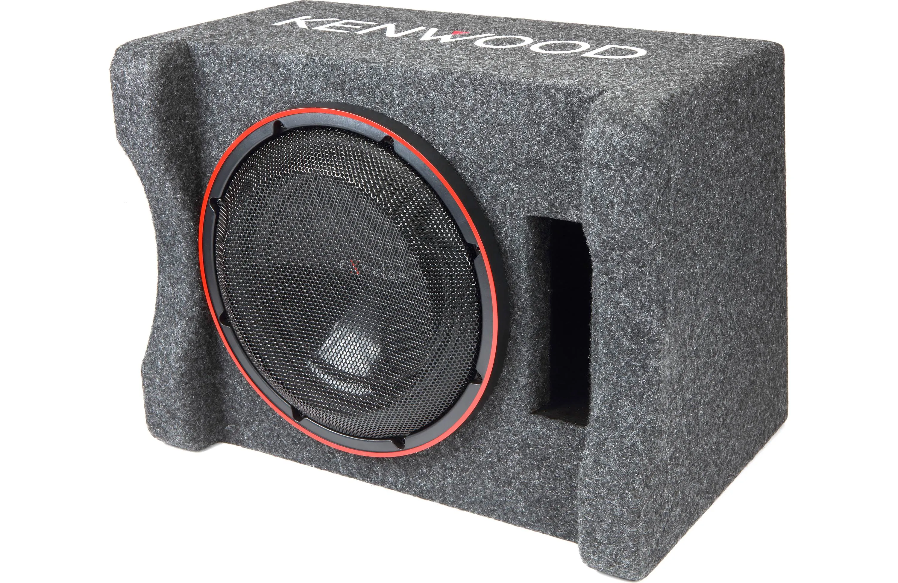 Kenwood Excelon P-XW1221SHP 12" Ported Enclosure with One 2-ohm 12" Subwoofer