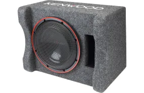 Kenwood Excelon P-XW1221SHP 12" Ported Enclosure with One 2-ohm 12" Subwoofer