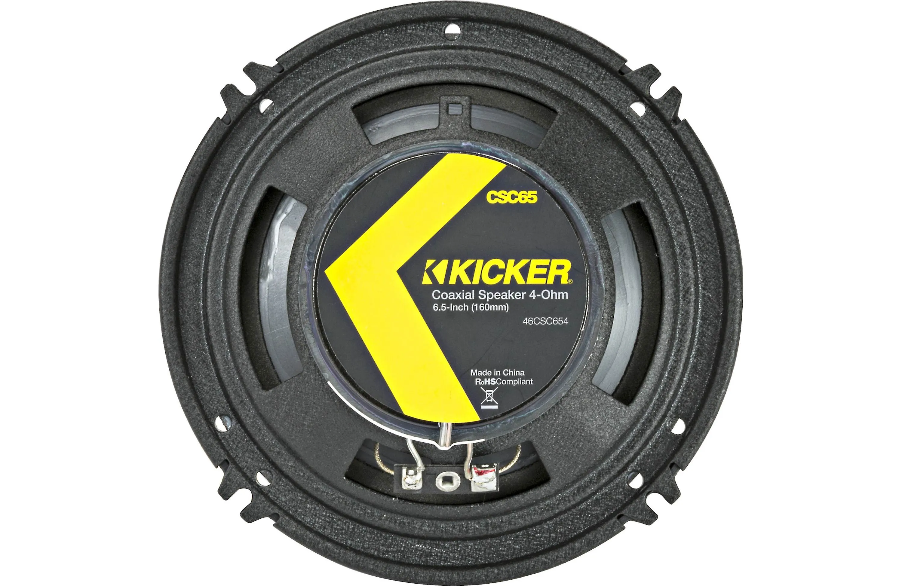 Kicker 46CSC654 6-1/2" 2-Way Car Speakers (Pair)