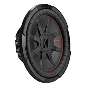 Kicker 48CWRT122 CompRT Series Shallow-Mount 12" Subwoofer Dual 2-ohm Voice Coils