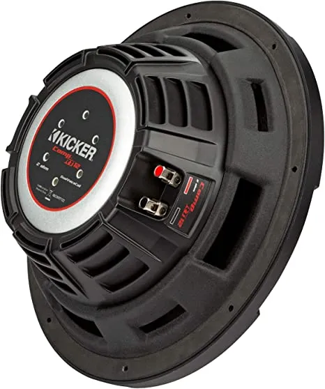 Kicker 48CWRT122 CompRT Series Shallow-Mount 12" Subwoofer Dual 2-ohm Voice Coils