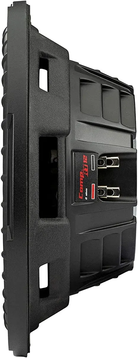 Kicker 48CWRT122 CompRT Series Shallow-Mount 12" Subwoofer Dual 2-ohm Voice Coils